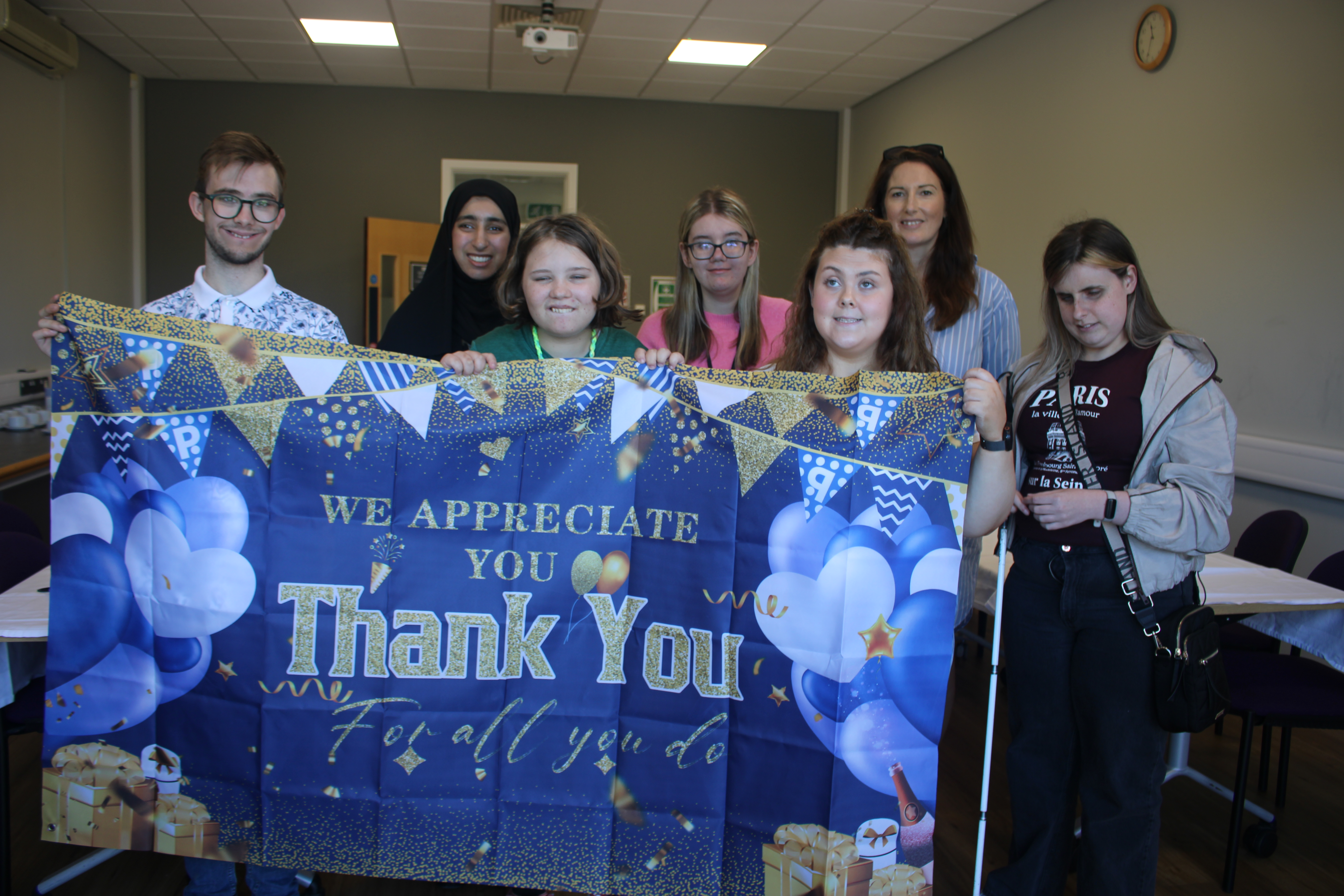 Students host coffee morning to celebrate RNC’s volunteers